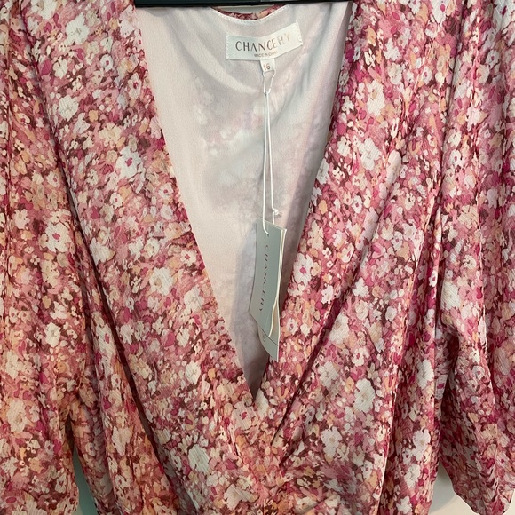 BNWT Pink Floral Dress - Picture 9 of 13